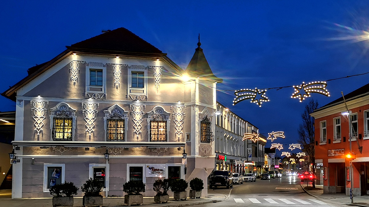 Das Seifensiederhaus in PERG im Advent - ein sinnlicher Blick auf Stadtzentrum in der Nacht der Sinne am 22.11.2024